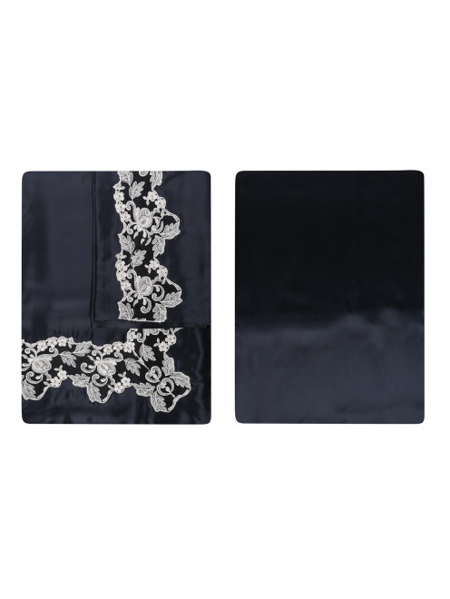 Комплект постельного белья из шелка с вышивкой La Perla - Обтравка1