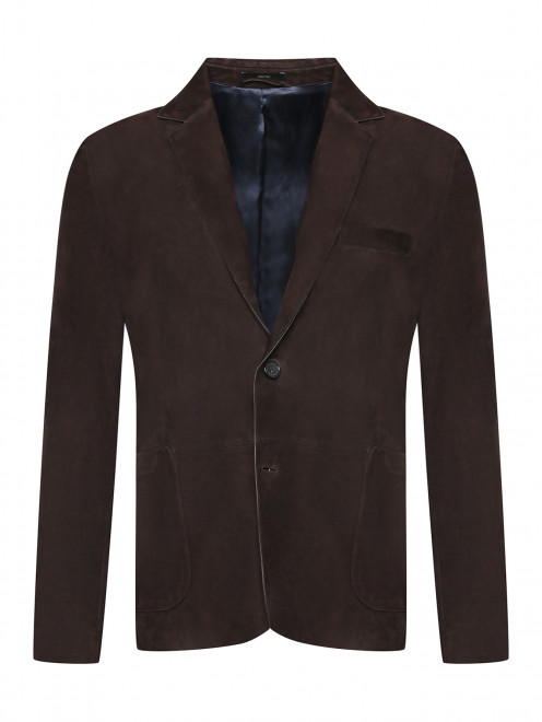 Пиджак из кожи с накладными карманами Paul Smith - Общий вид