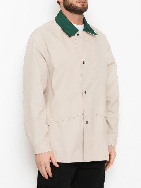 Куртка на молнии с накладными карманами DrOle de Monsieur - МодельВерхНиз