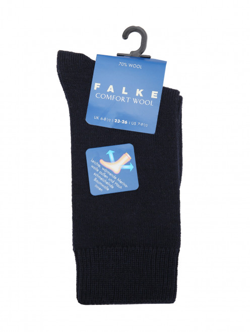 Однотонные носки из шерсти и хлопка Falke - Общий вид