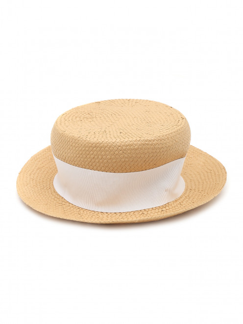 Шляпа соломенная с широкой лентой Il Gufo - Общий вид