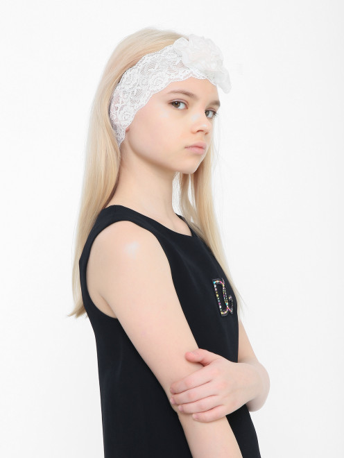 Кружевная повязка для волос Aletta - МодельОбщийВид