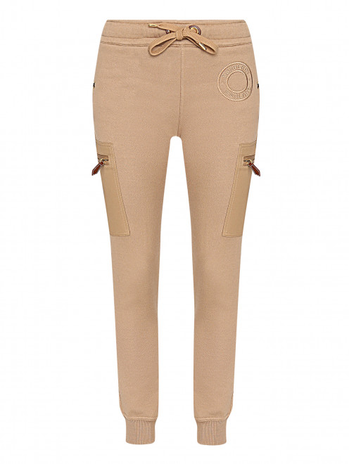 Трикотажные брюки с карманами Burberry - Общий вид