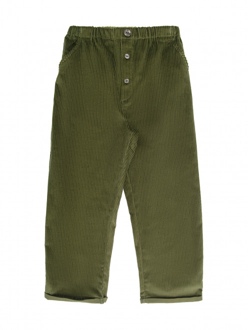 Вельветовые брюки из хлопка с карманами Aletta - Общий вид