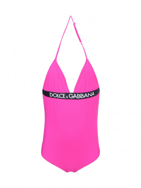 Слитный купальник на резинке Dolce & Gabbana - Общий вид