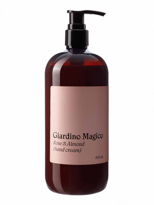 Питательный крем для рук Rose & Almond, 500 мл Giardino Magico - Общий вид