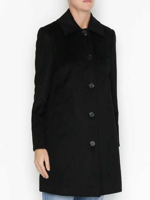 Пальто из шерсти на пуговицах Max&Co - МодельВерхНиз