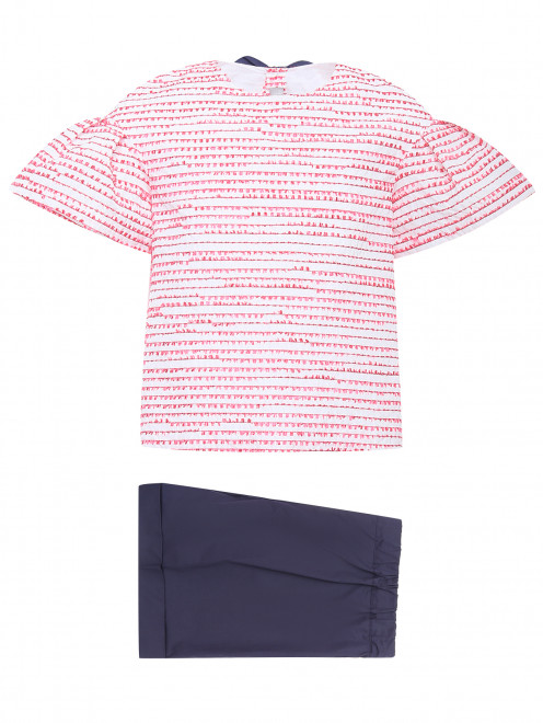 Костюм: блуза и шорты Il Gufo - Общий вид