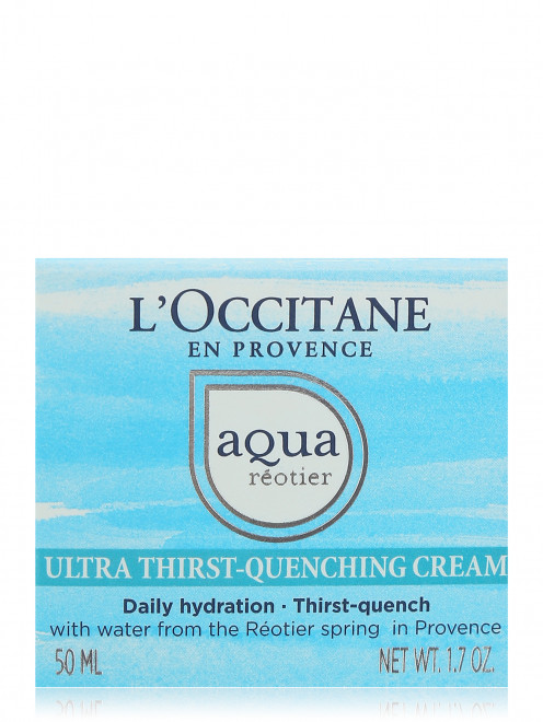 Крем для лица 50мл Aqua reotier L'Occitane - Обтравка1