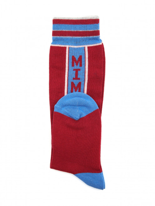 Носки цветные из хлопка MiMiSol - Обтравка1