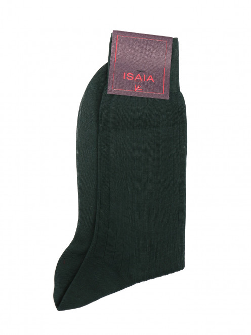 Носки из хлопка с принтом Isaia - Общий вид
