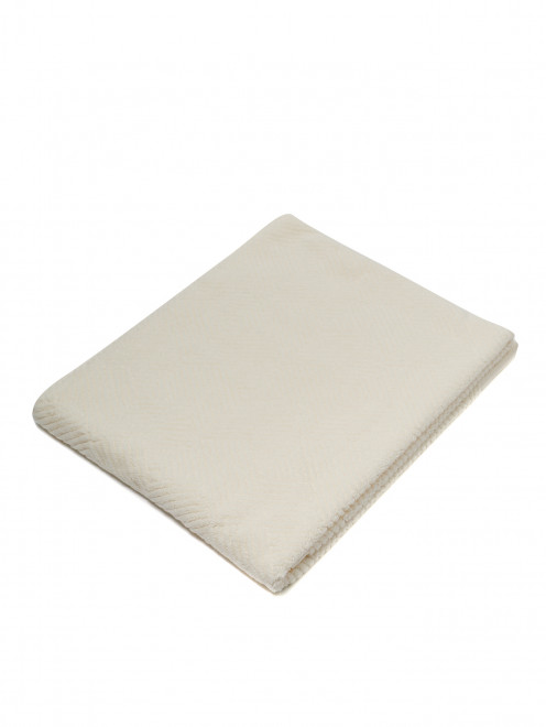 Полотенце из хлопковой махровой ткани с узором елочка 60 x 110 Frette - Общий вид