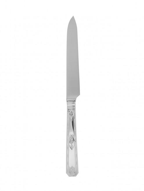 Нож столовый из коллекции Monthelie с серебряным покрытием Puiforcat - Общий вид