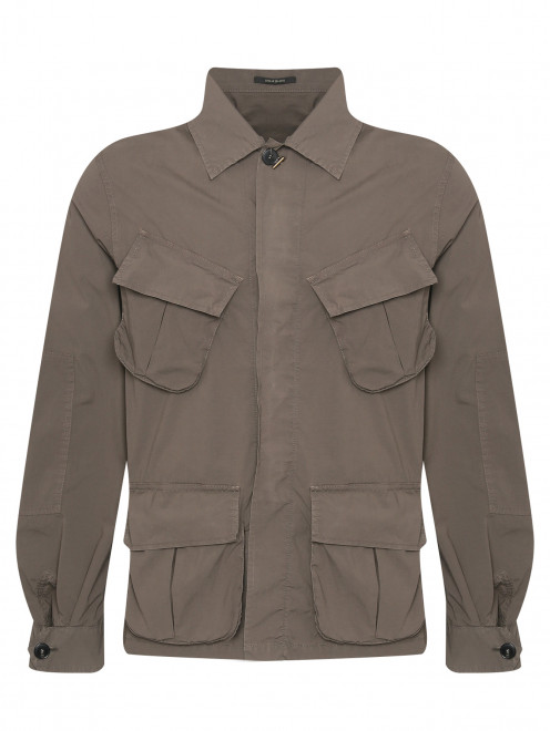 Куртка на пуговицах с накладными карманами Gabriele Pasini - Общий вид