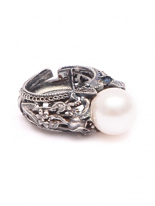 Кольцо из серебра с жемчугом  Fiore di Firenze - Общий вид