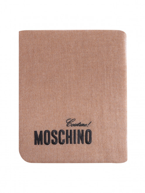 Шарф из кашемира с вышивкой Moschino - Общий вид