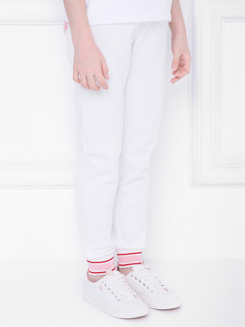 Трикотажные брюки на резинке Dolce & Gabbana - МодельВерхНиз