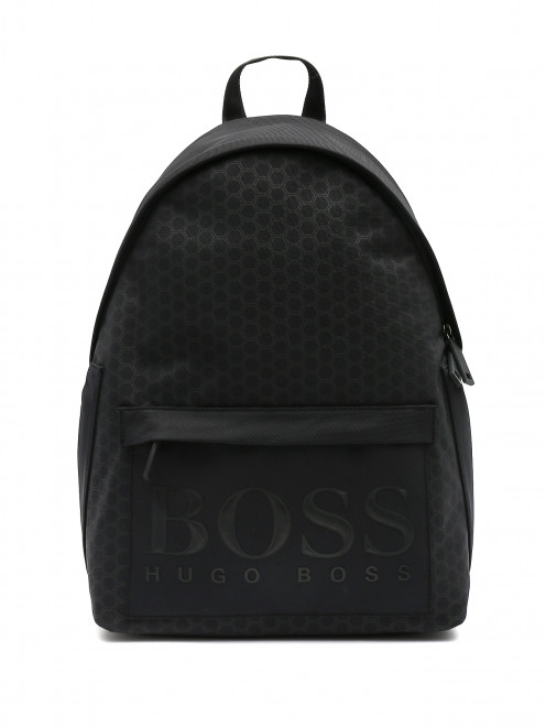Рюкзак из текстиля с принтом Boss - Общий вид