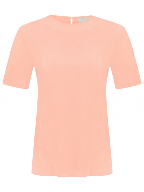 Блуза из шелка с круглым вырезом Etro - Общий вид