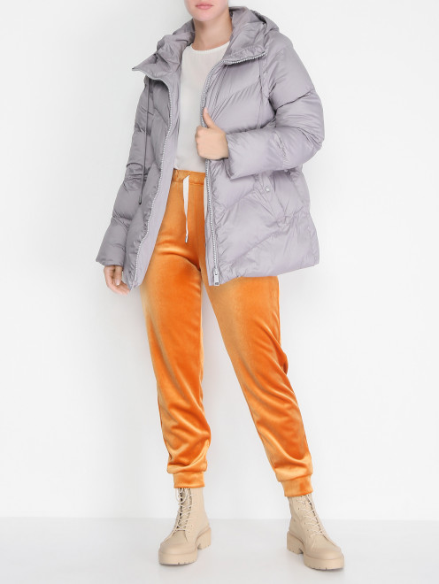 Куртка на молнии с капюшоном Marina Rinaldi - МодельОбщийВид