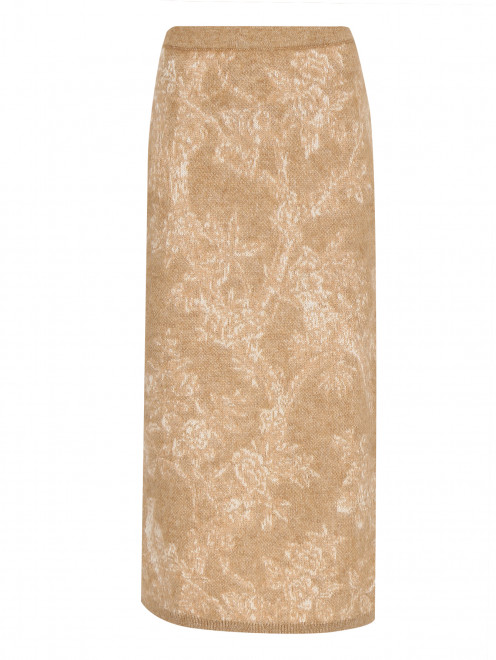 Трикотажная юбка с узором Max Mara - Общий вид