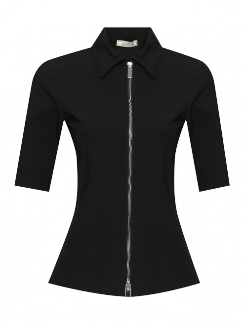 Блуза на молнии с коротким рукавом Nina Ricci - Общий вид