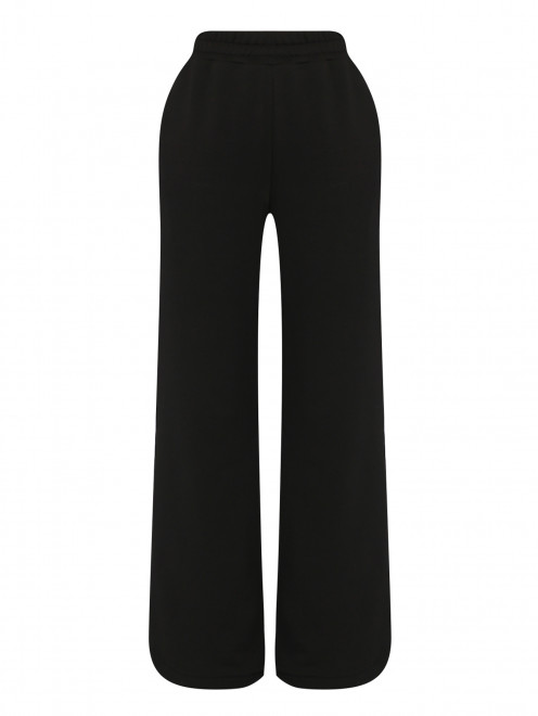 Трикотажные брюки на резинке с карманами  OLA OLA - Общий вид