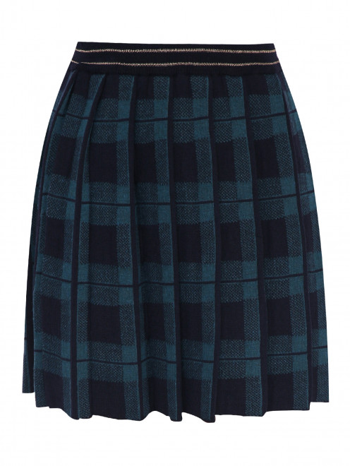 Шерстяная юбка в складку Aletta Couture - Общий вид