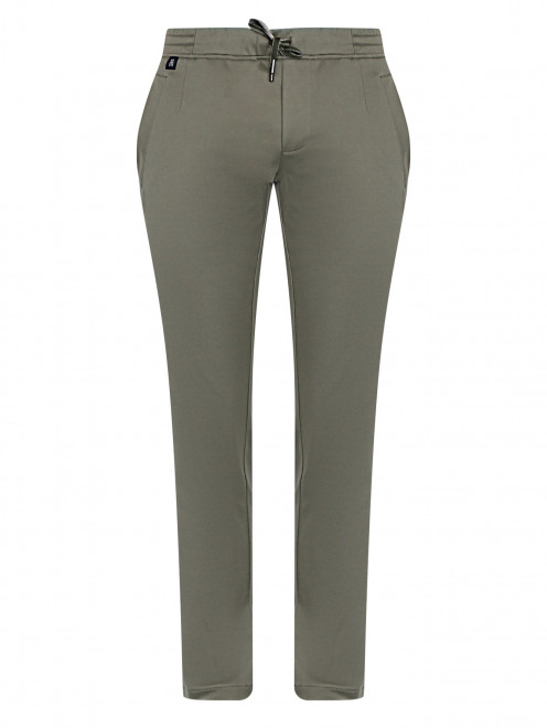 Трикотажные брюки на резинке Capobianco - Общий вид
