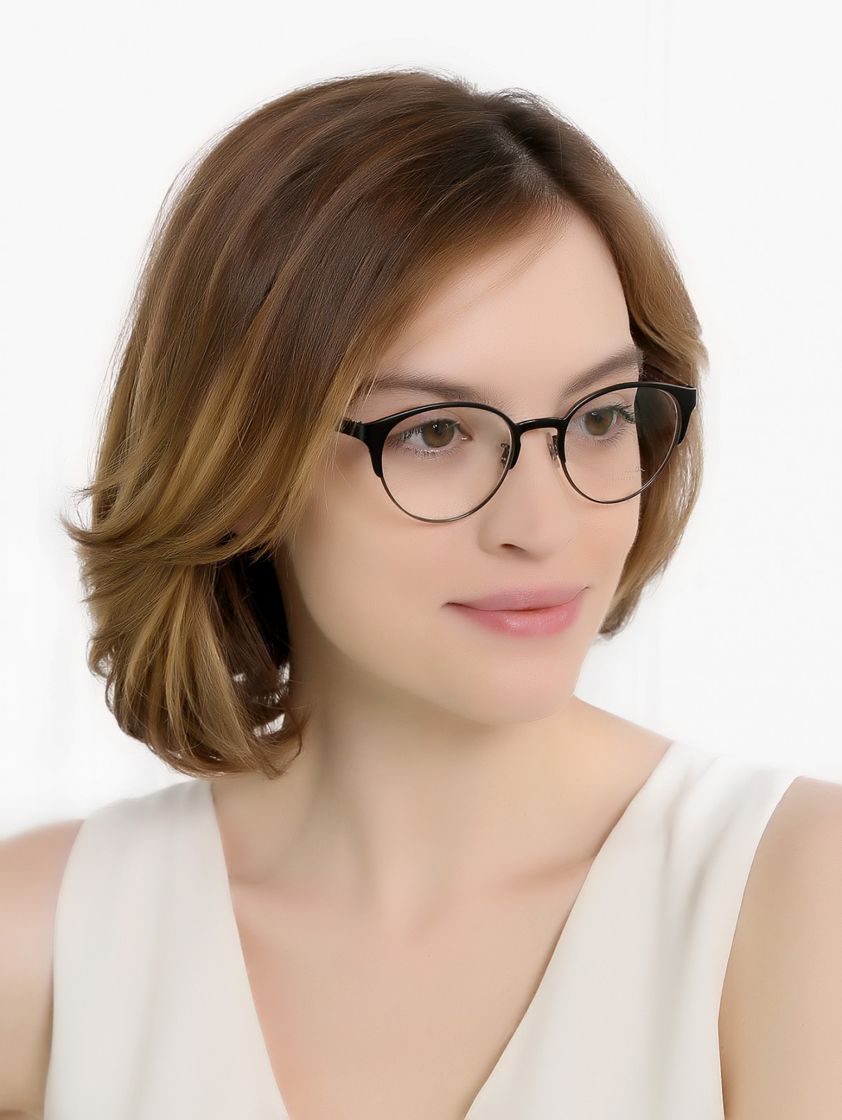 Какие очки подойдут для круглого лица женские для зрения фото