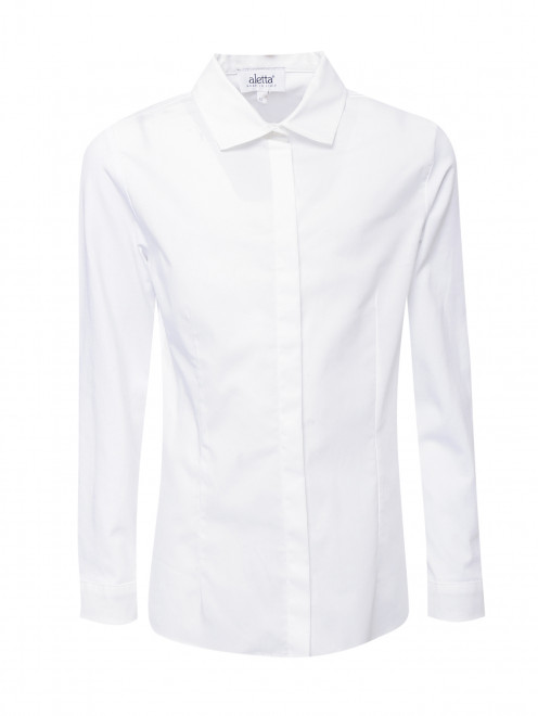 Рубашка из комбинированного хлопка Aletta Couture - Общий вид