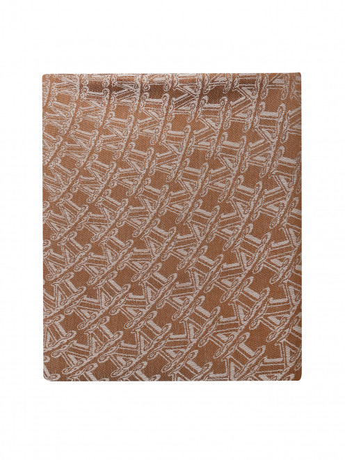 Платок из шерсти и шелка с узором Max Mara - Общий вид