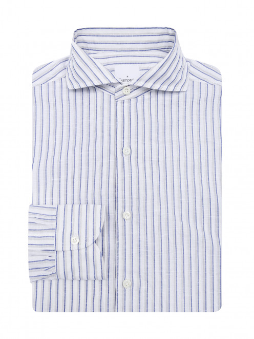 Рубашка из хлопка с узором Giampaolo - Общий вид