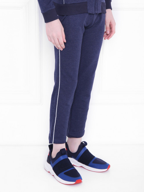 Трикотажные брюки с карманами BOSCO - МодельВерхНиз