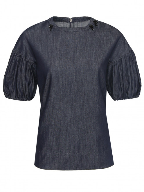 Блуза из хлопка с декором Max Mara - Общий вид