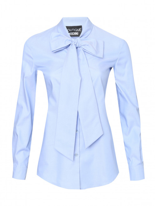 Блуза из хлопка с бантом Moschino Boutique - Общий вид