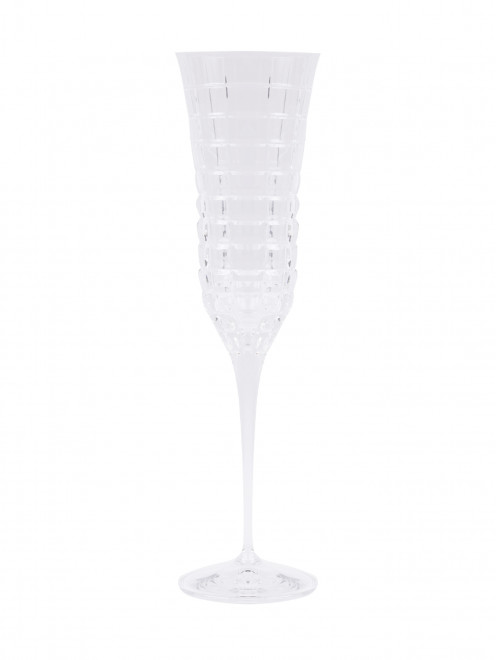 Бокал для шампанского из прозрачного стекла  Mario Cioni - Обтравка1